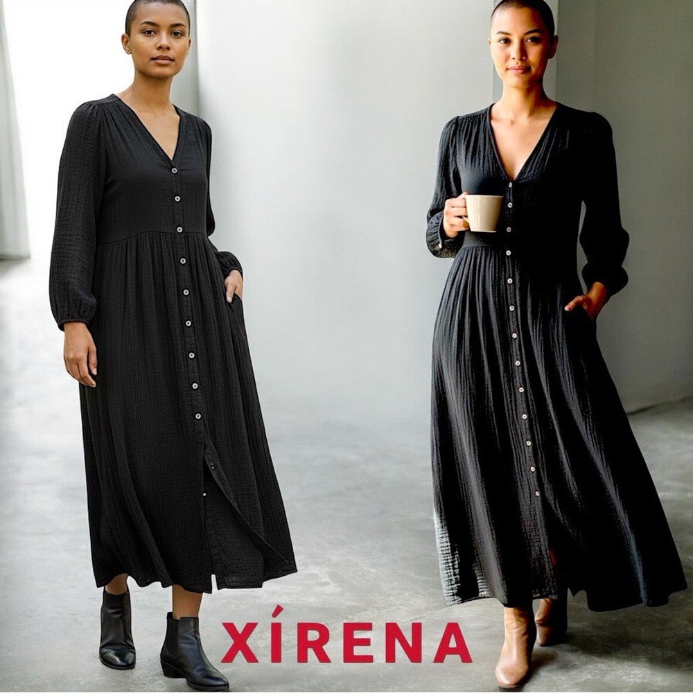 XiRENA Gina Black Dress Sz XS